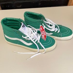 New green high top vans